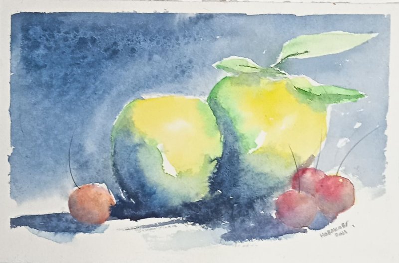`Apples-1`, Painting Novakov Goran