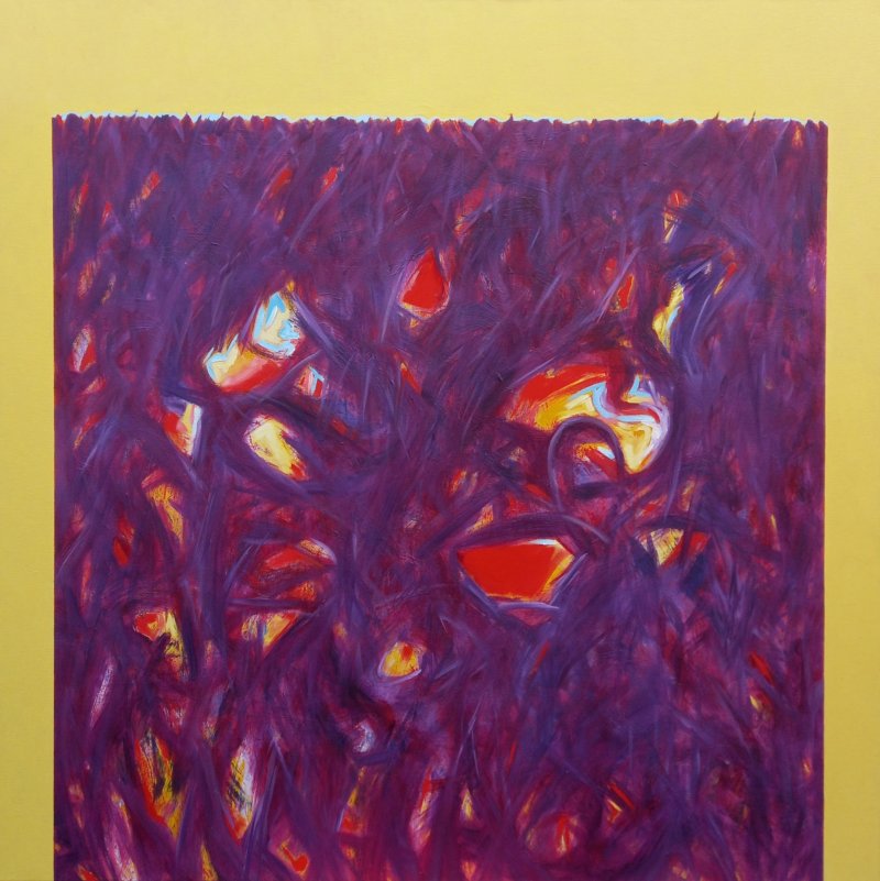 Recycled Violet, Painting Radivojevic Aleksandar