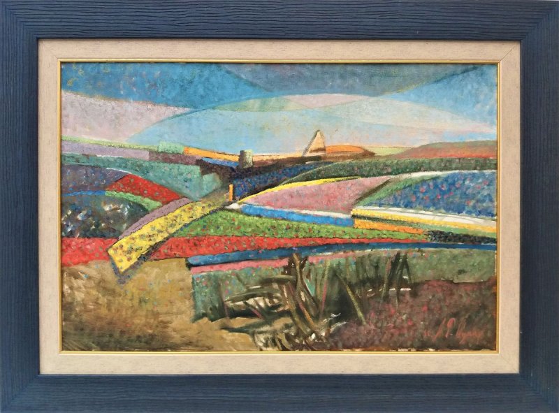 Heppi fields, Painting Radivojevic Aleksandar