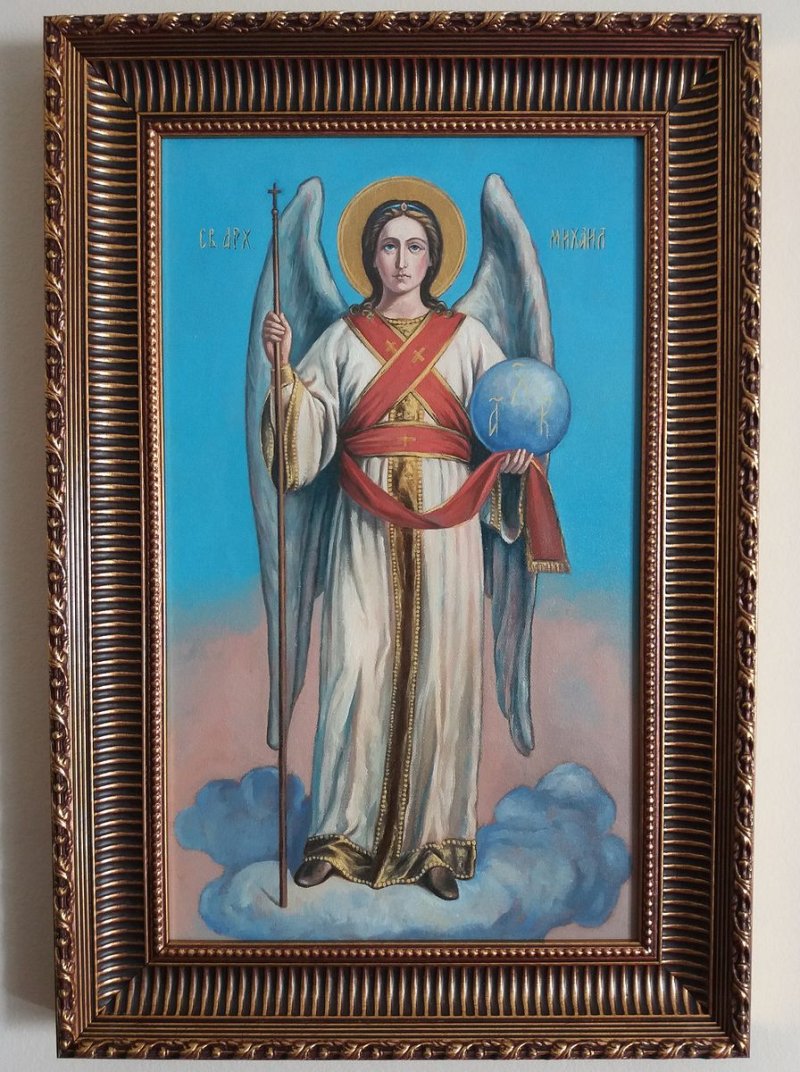 Saint Archangel Michael, Painting Radivojevic Aleksandar