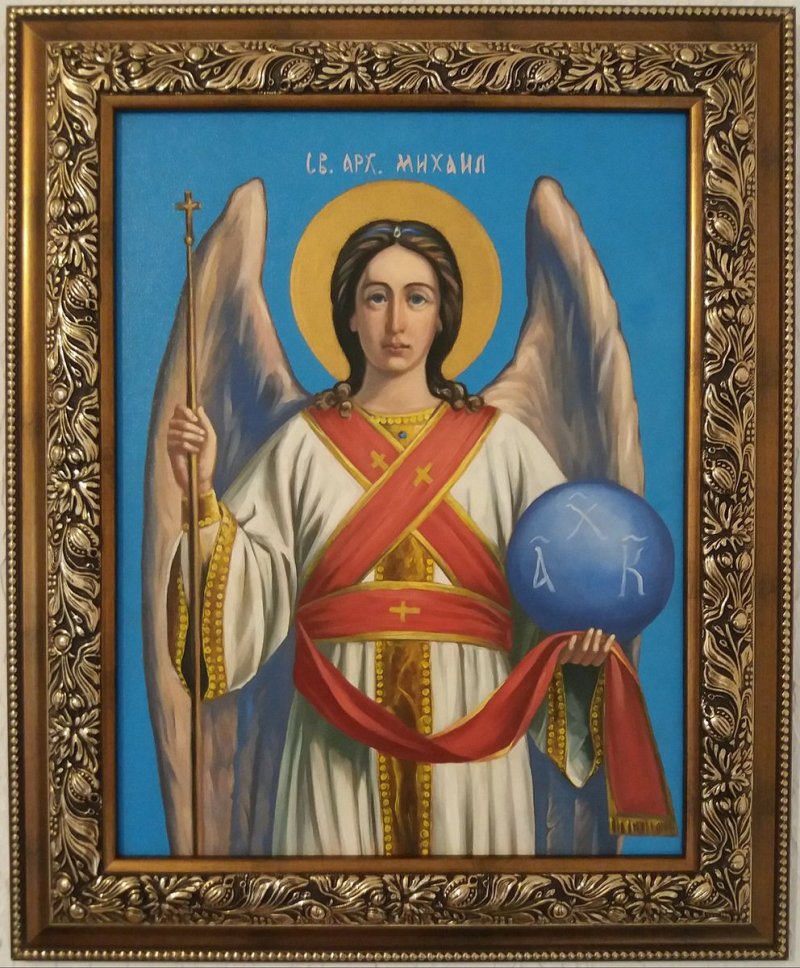 Saint Archistrategos Michael, Painting Radivojevic Aleksandar