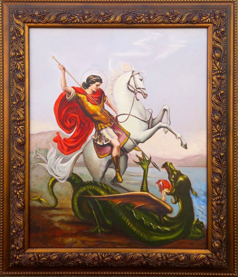 Saint George, Painting Radivojevic Aleksandar