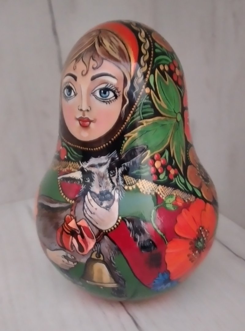 Musical Russian Doll, Painting Stojkovic Brylina Marija