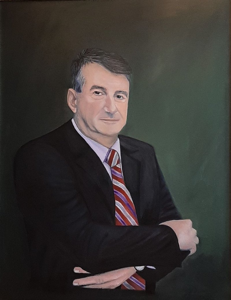 Portrait, Painting Djordjevic Natasa