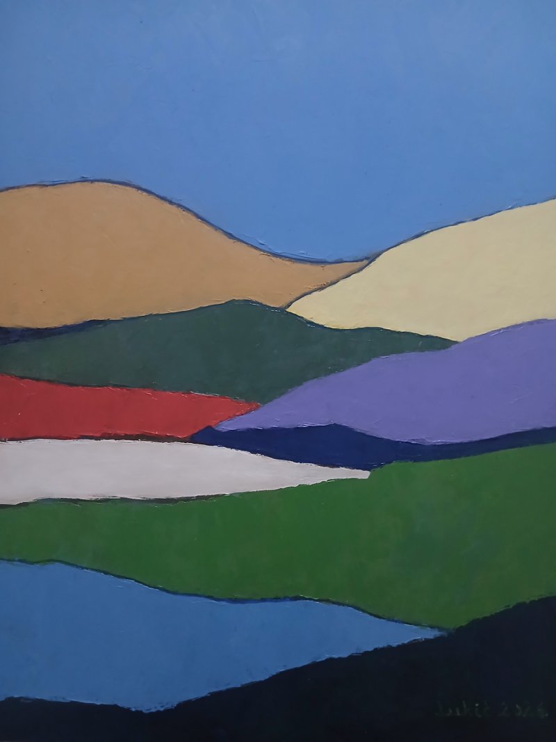 Landscape, Painting Lukic Miroslav