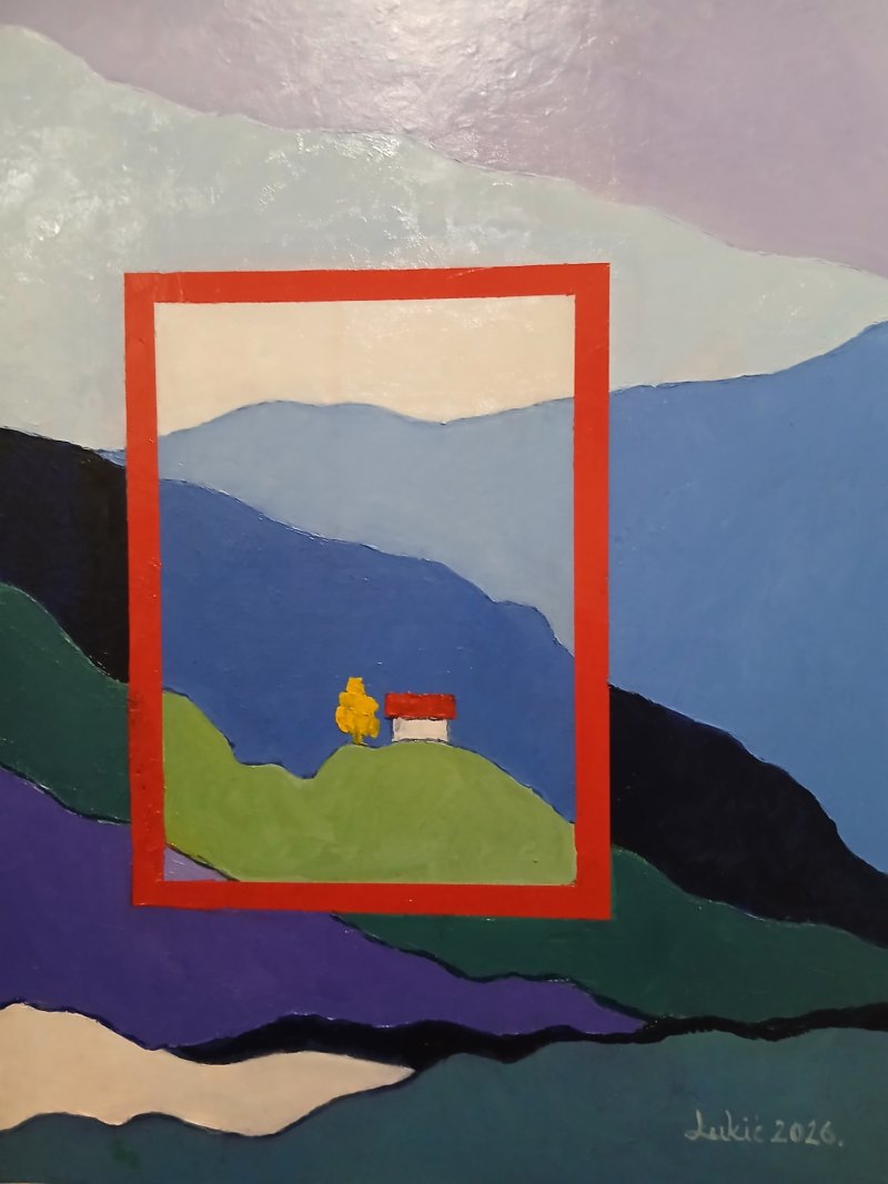 A little house on the hill