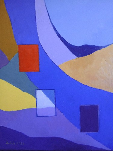 important journey, Painting Lukic Miroslav