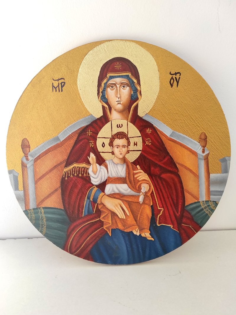 Virgin Marry with Jesus Christ, Painting Pavic Sara