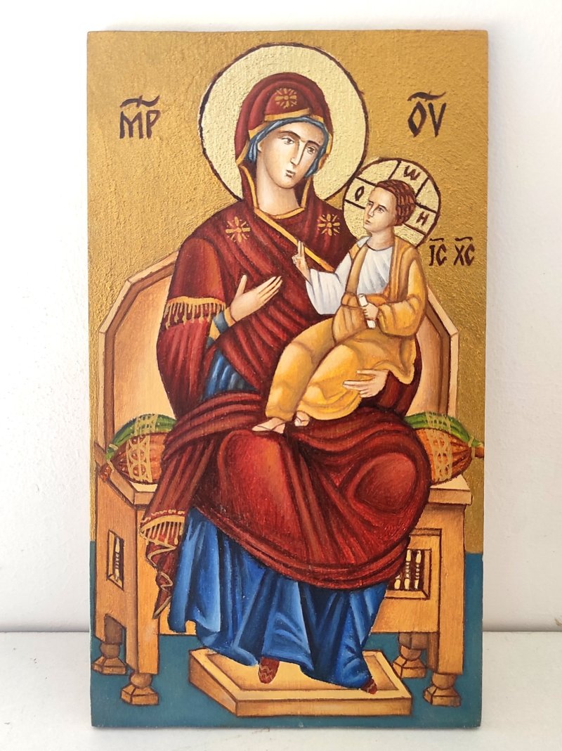 Ikona Bogorodica sa Hristom, Slika Pavic Sara