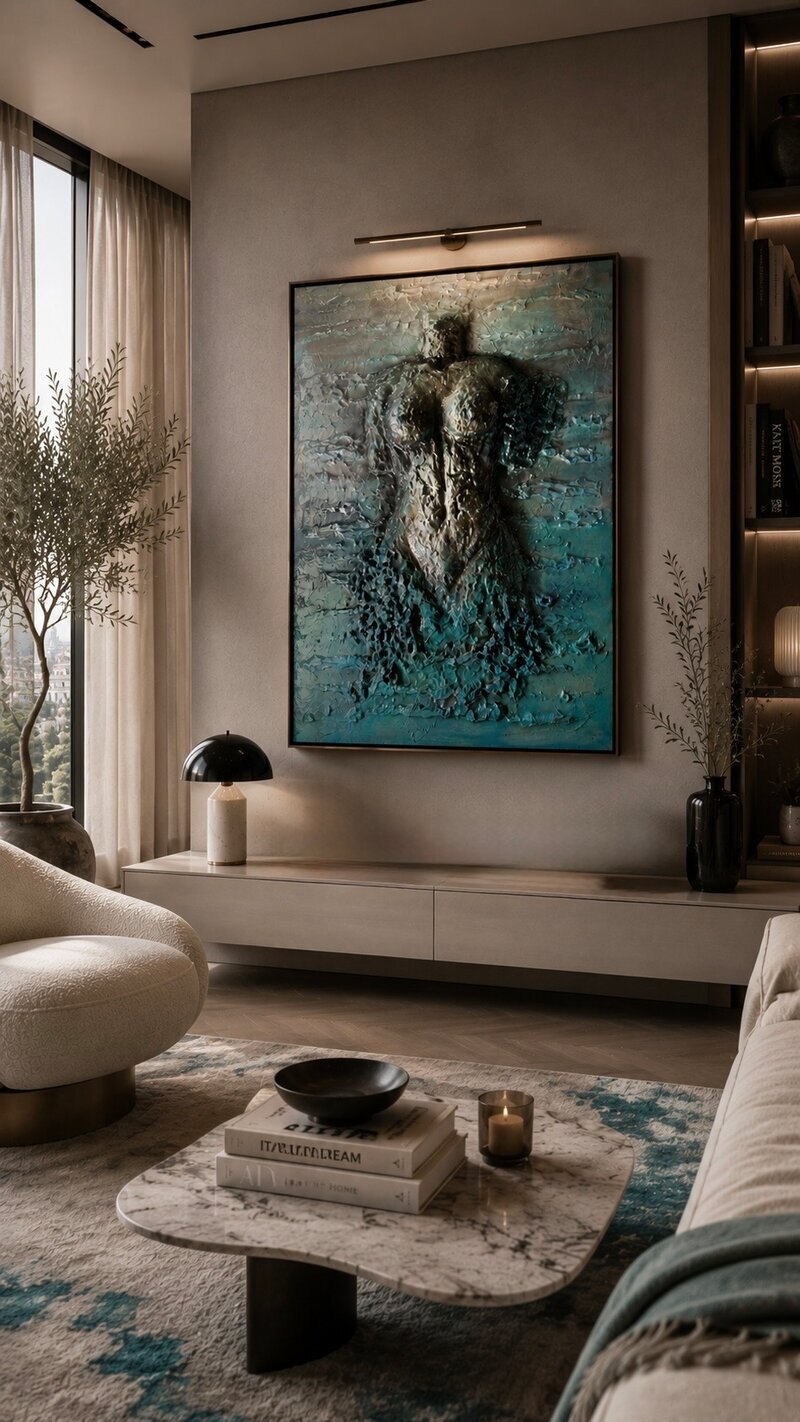 Venus Adriatica, Painting Tijana Stojičić Tikka
