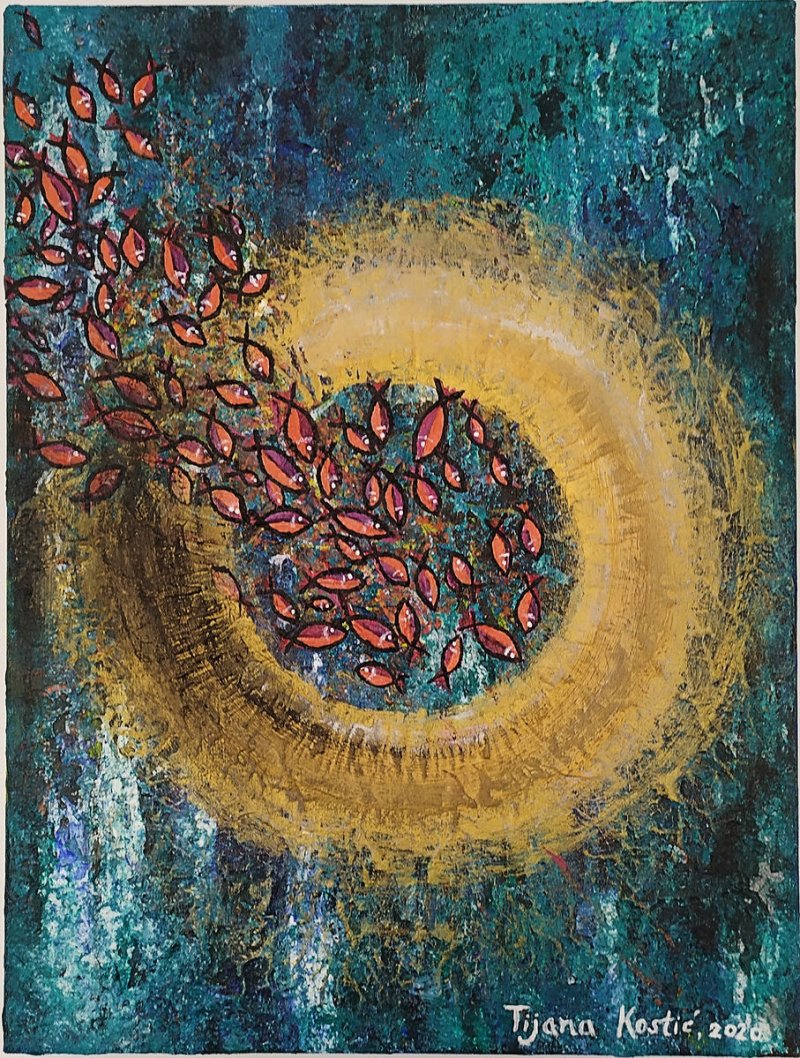 Congregatum, Painting Tijana Stojičić Tikka