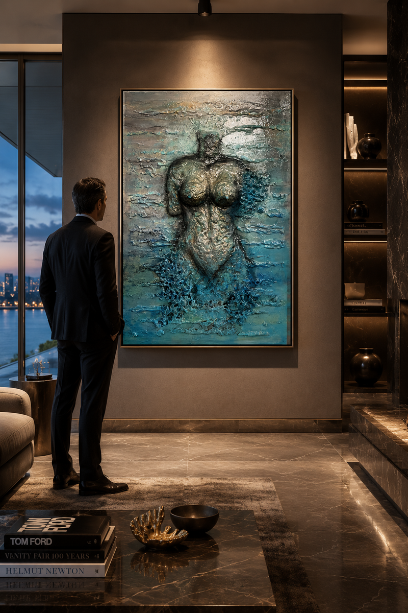 Venus Adriatica, Painting Tijana Stojičić Tikka