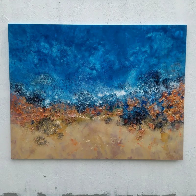 La Costa degli Aranci, Painting Tijana Stojičić Tikka
