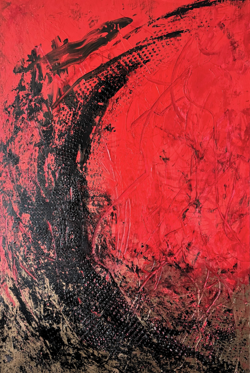 The Change, Painting Tijana Stojičić Tikka