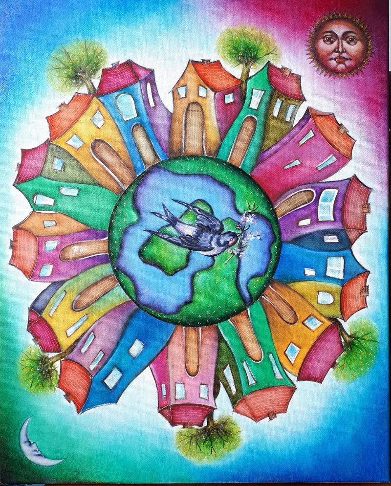 Everyone a country, Painting Tomic Radomir