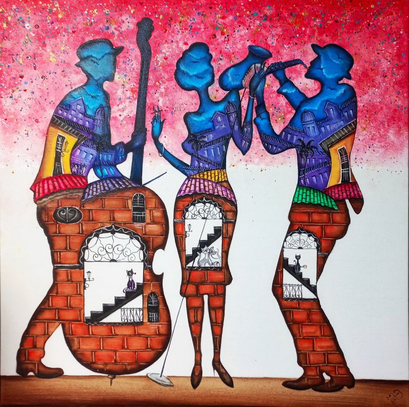 TRIO, Painting Tomic Radomir