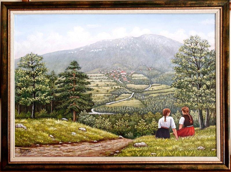 Pogled na Suvu Planinu, Slika Milenović Božidar