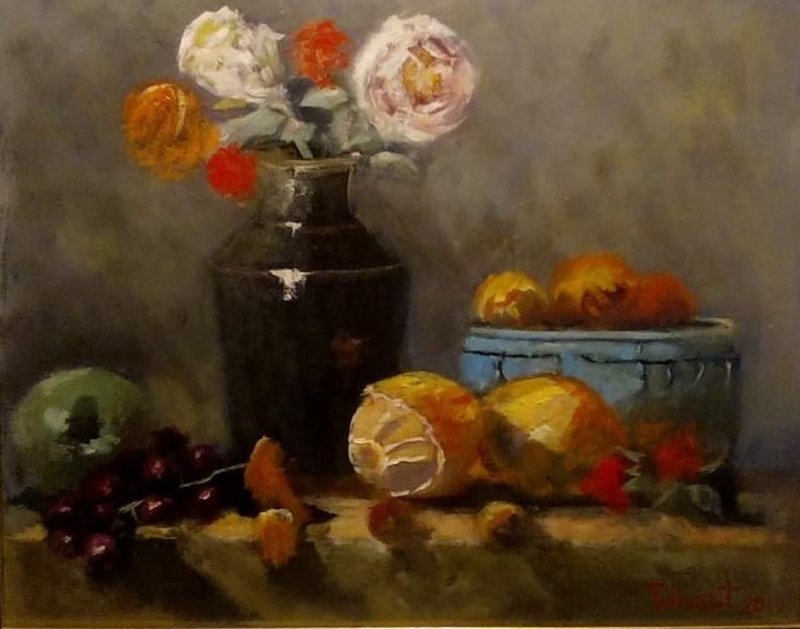 Still life 3, Painting Antić Bojan