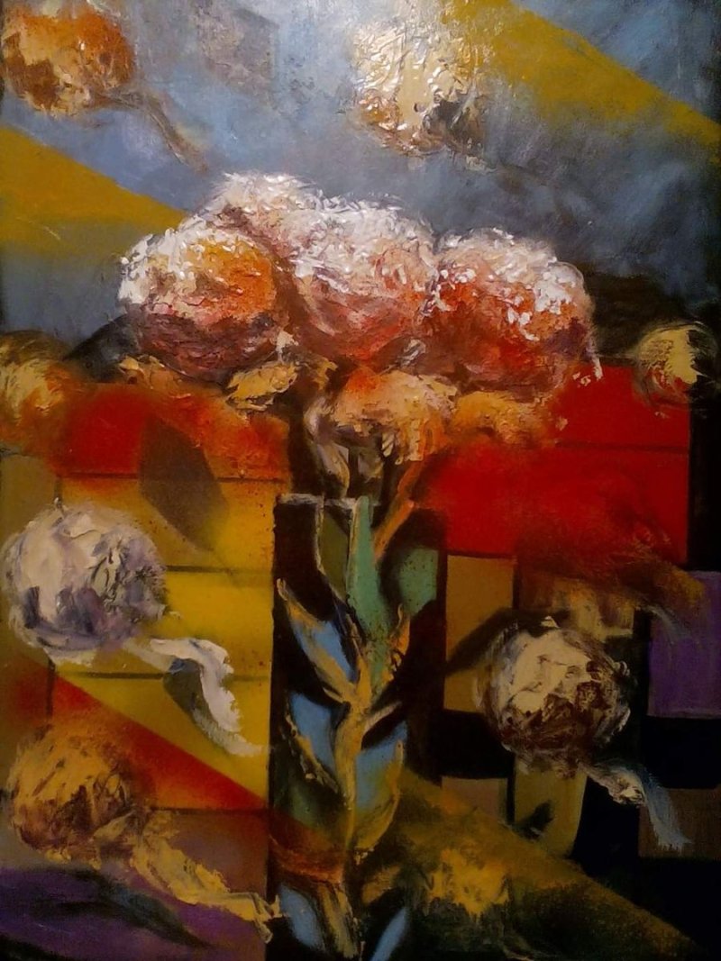 Abstract still life, Painting Antić Bojan