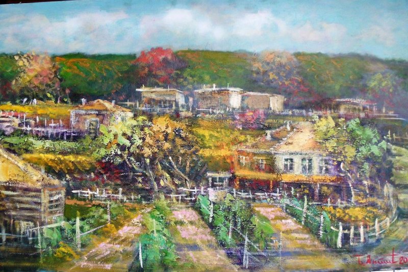 land scape5, Painting Antić Bojan