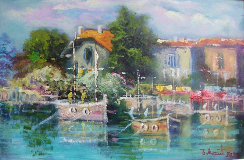 sea scape 4, Painting Antić Bojan