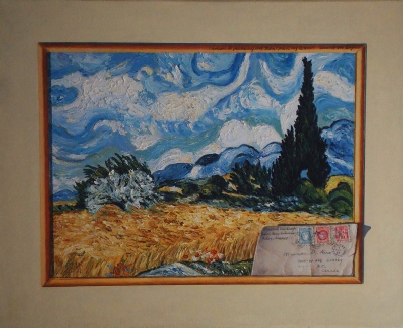 Mail from the Past, Painting Dobrosavljevic Nino