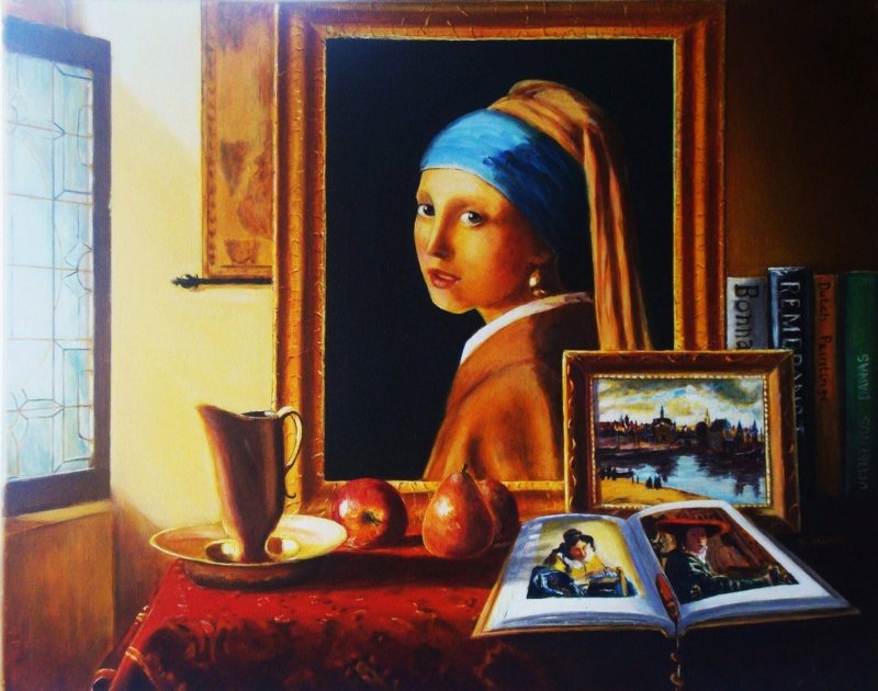 Vermeer Majstor svetlosti, Slika Dobrosavljevic Nino