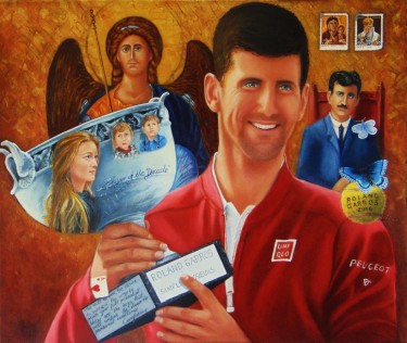 Djokovic dream come true  by Dobrosavljevic Nino
