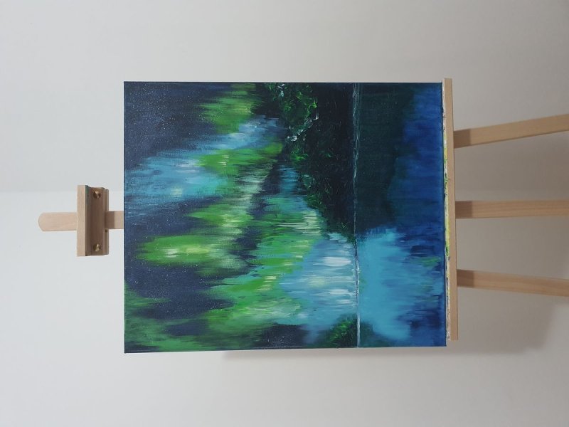 Aurora Borealis 3-7, Painting Manuela