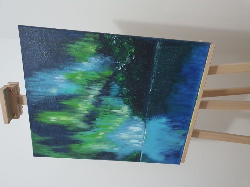 Aurora Borealis 3-7, Painting Manuela