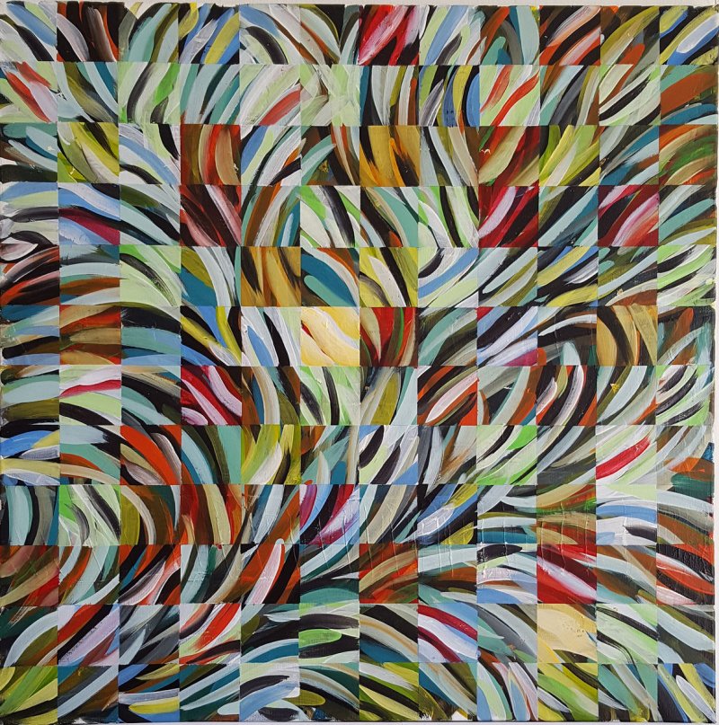 apstrakcija 9, Painting Marić Marjan