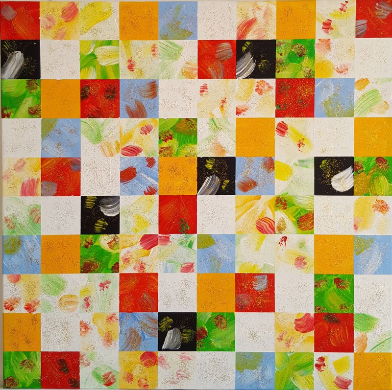 apstrakcija B4, Painting Marić Marjan