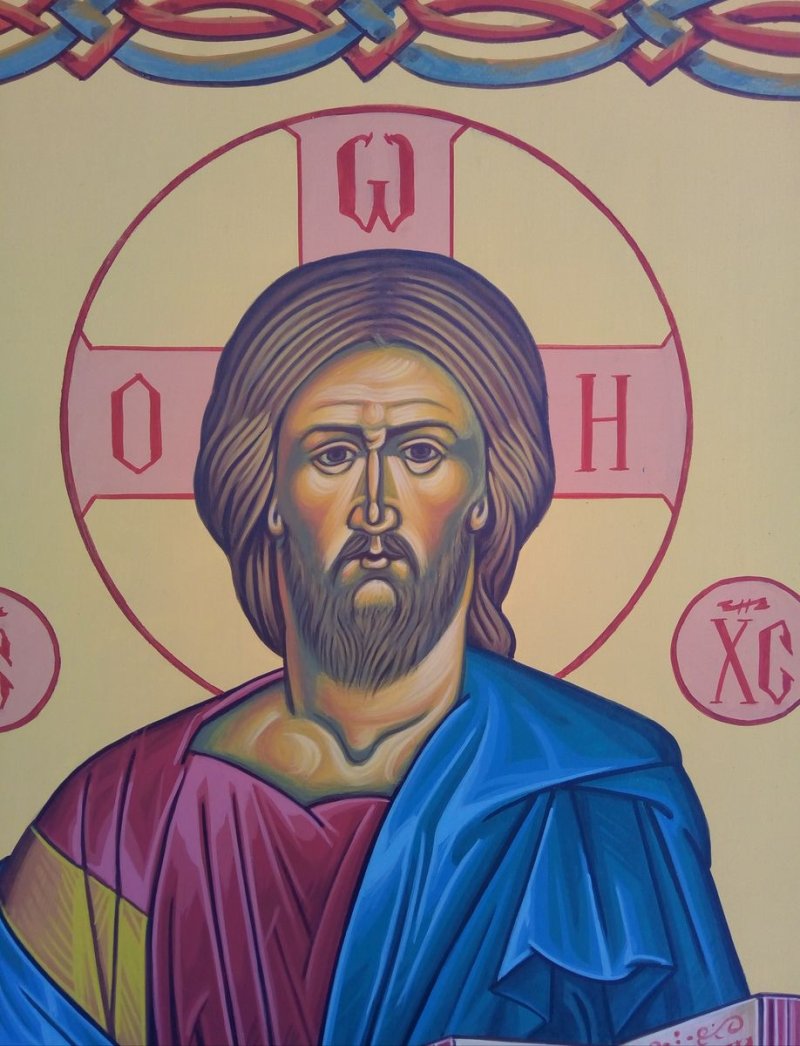 Ikona` Gospog Isus Hristos`, Slika Djukic Borisav