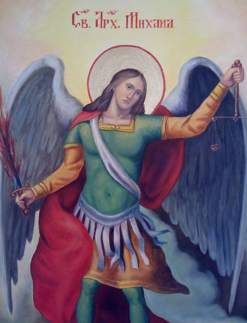 Ikona Sv. Arhangel Mihail, Slika Djukic Borisav
