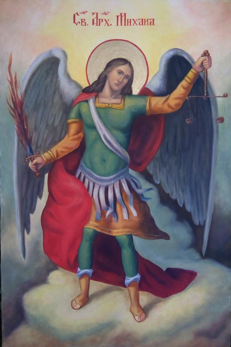 Ikona Sv. Arhangel Mihail, Slika Djukic Borisav
