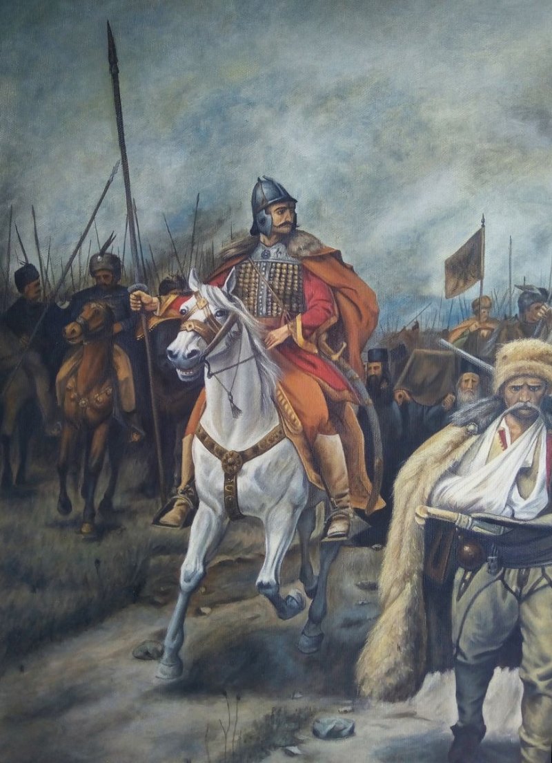 Seoba srba od Paje Jovanovica, Slika Djukic Borisav