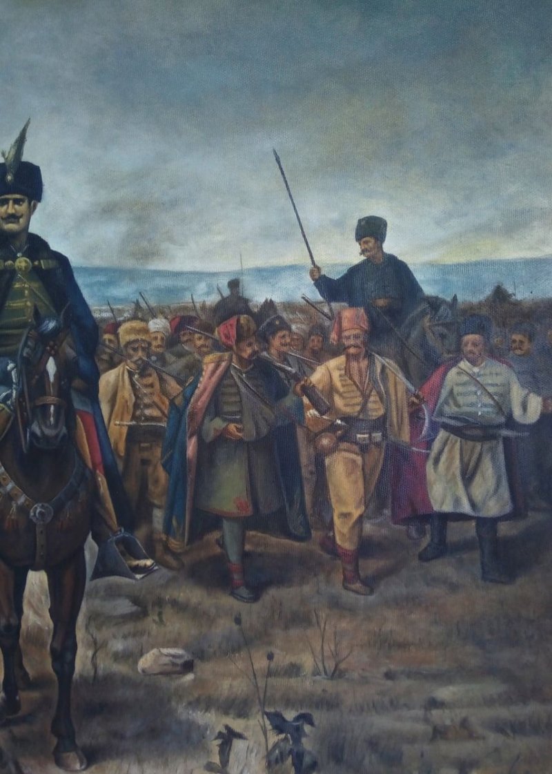 Seoba srba od Paje Jovanovica, Slika Djukic Borisav