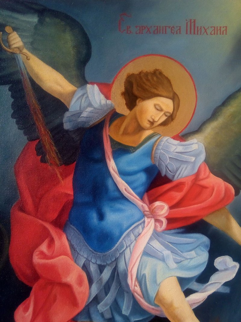 Icon St. A. Mihail, Painting Djukic Borisav