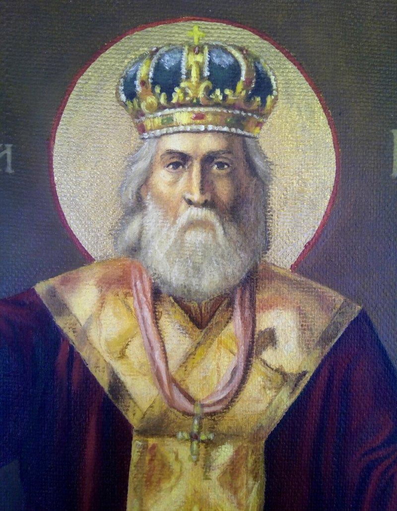 Icon "St Nikolas", Painting Djukic Borisav