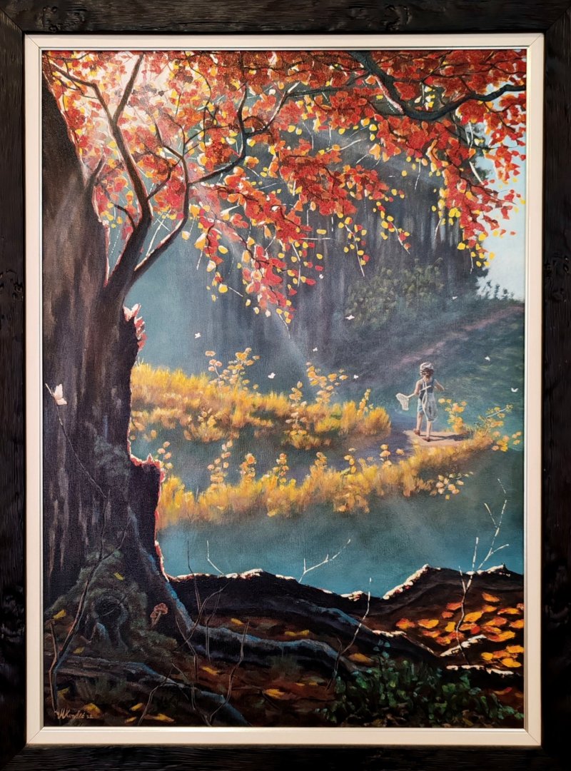 Potraga za leptirom, Painting Kondic Marija