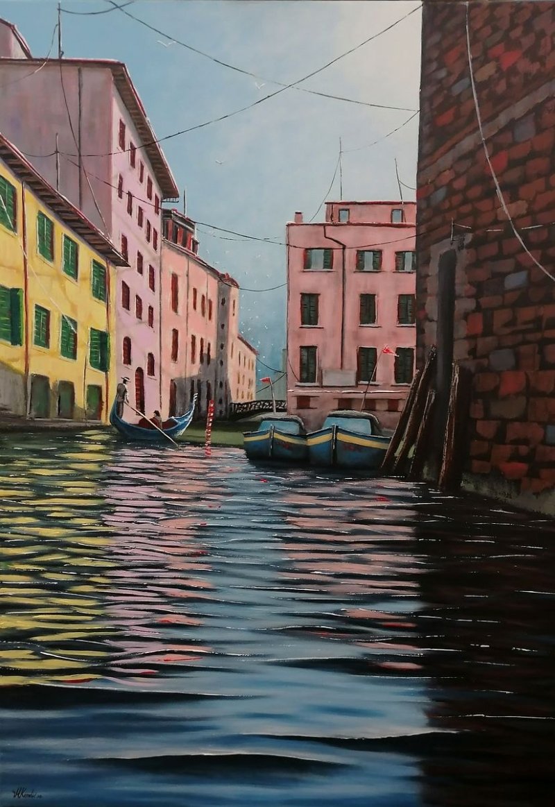 Venecija II, Painting Kondic Marija