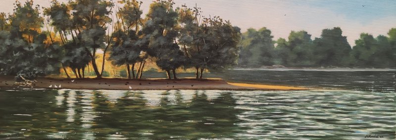 Ostrvo s blagom, Painting Kondic Marija