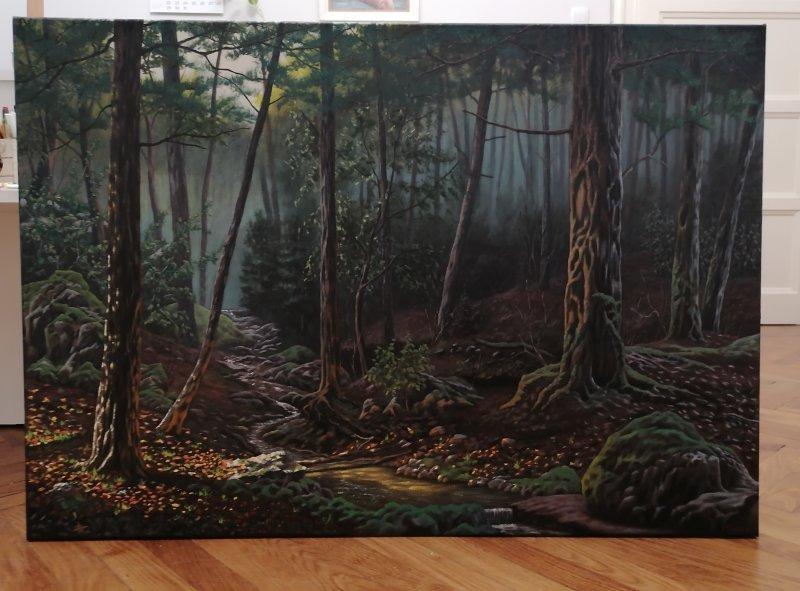 Forest, Painting Kondic Marija