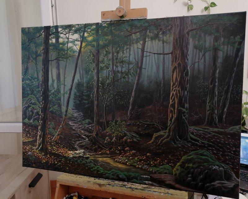 Forest, Painting Kondic Marija