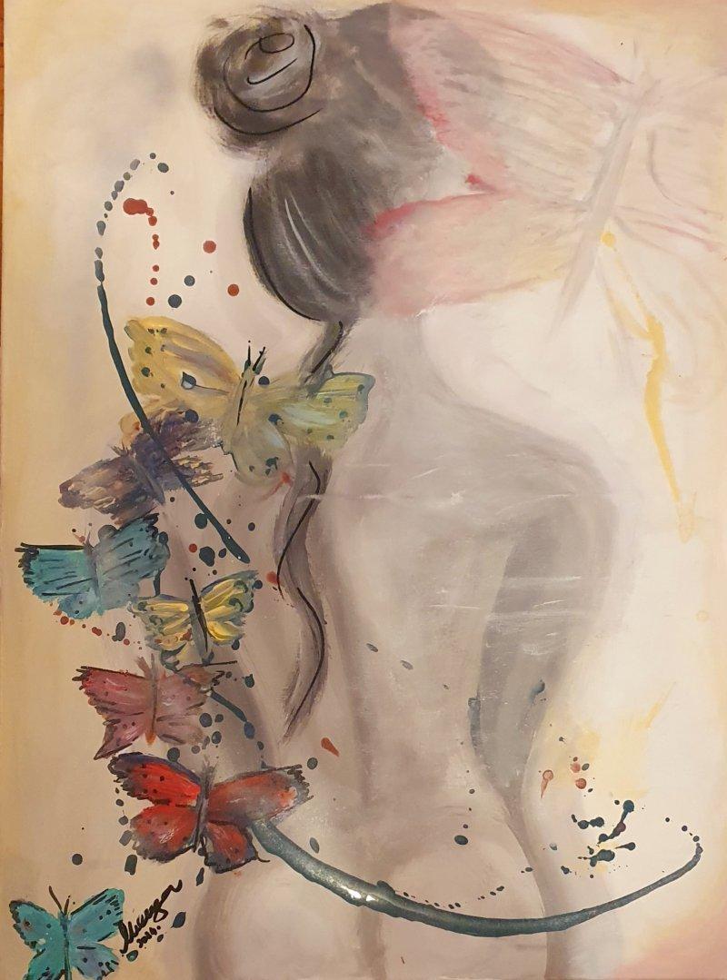 Enamorada, Painting Vujovic Aleksandra