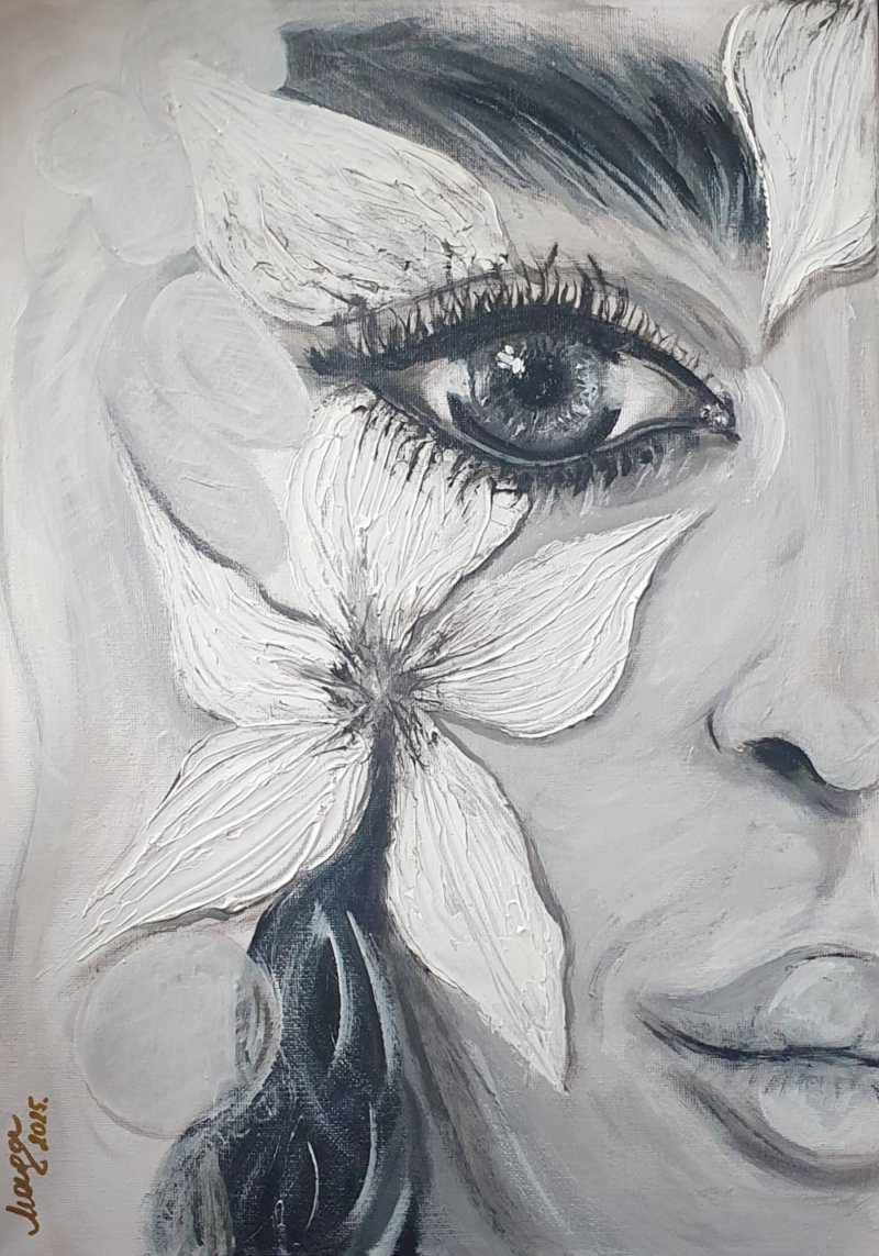 The Sensuality, Painting Vujovic Aleksandra