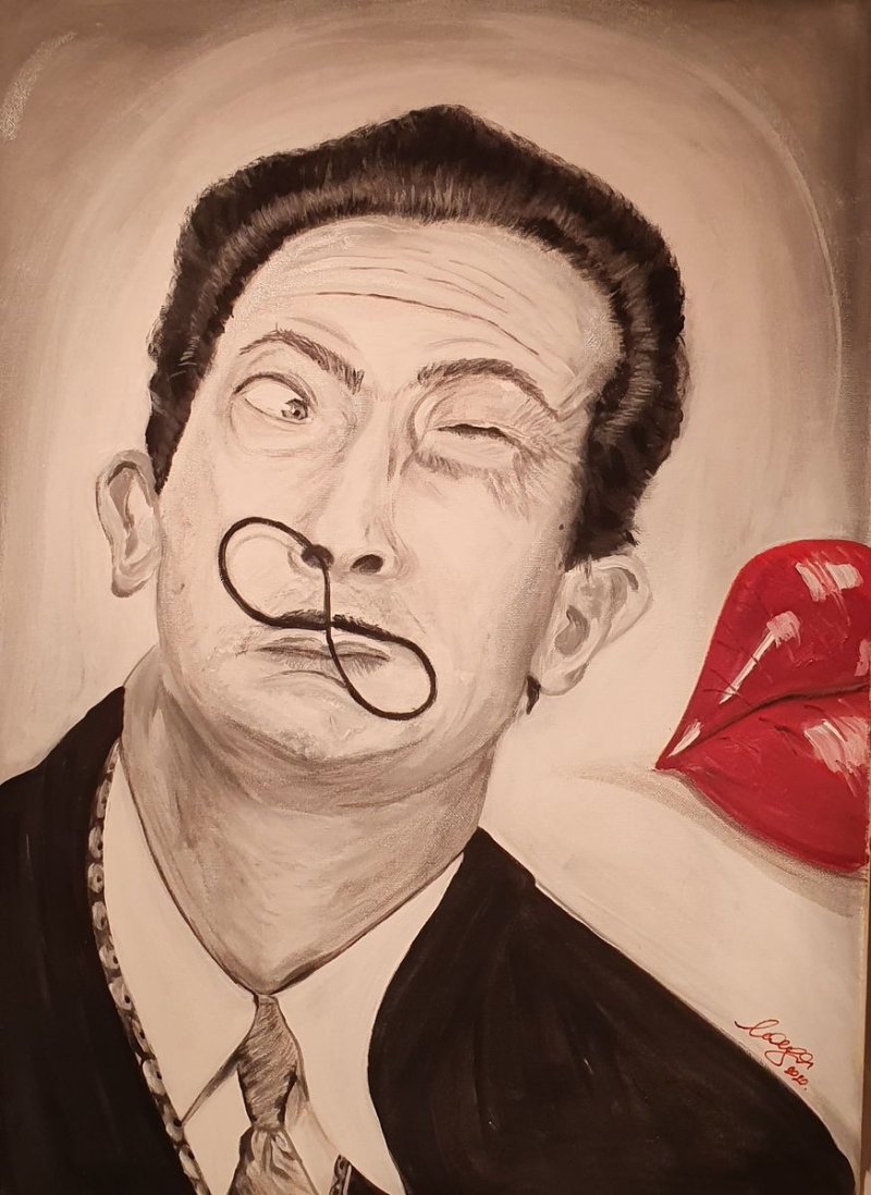 Dali, Painting Vujovic Aleksandra