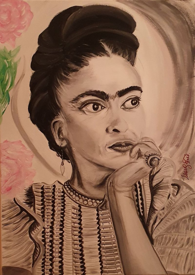 Frida, Painting Vujovic Aleksandra