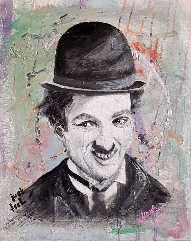 Just feel and love, Painting Vujovic Aleksandra