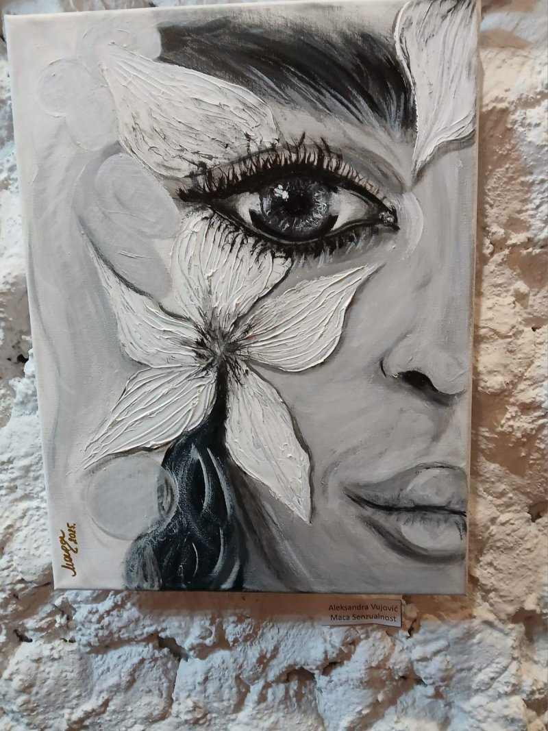The Sensuality, Painting Vujovic Aleksandra